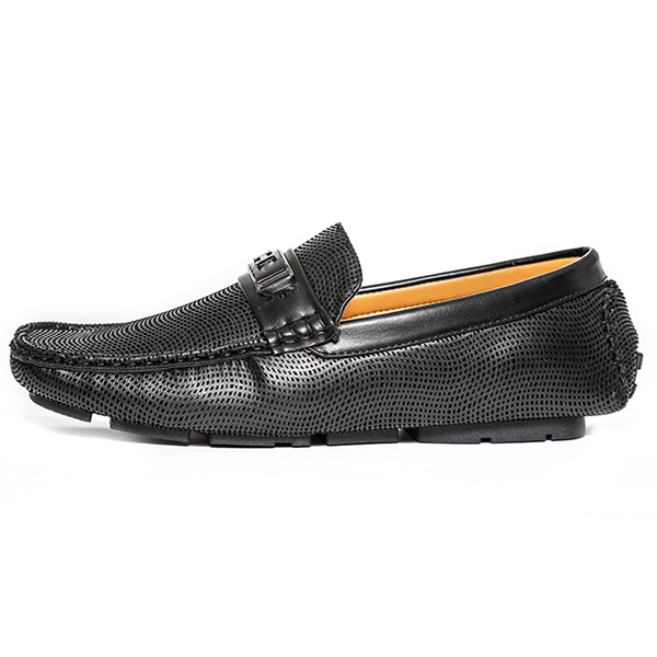 black casual loafers for men